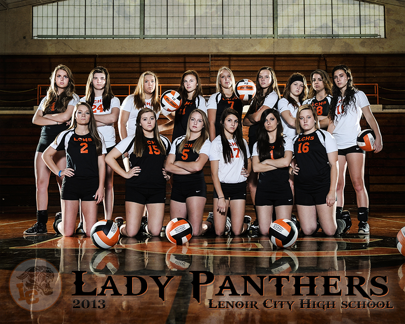 Volleyball Team Shoot LC Action Photos